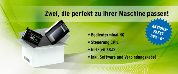 CP1L und Bedienterminal NQ